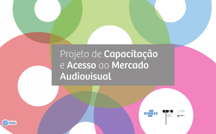 Sebrae Apro lançam projeto de capacitacso de empressrios do setor audiovisual